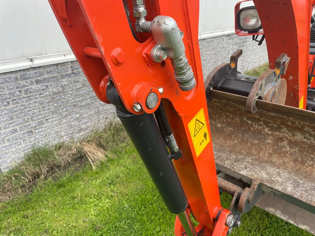 Kubota U17-3 minigraafmachine 342 uur!