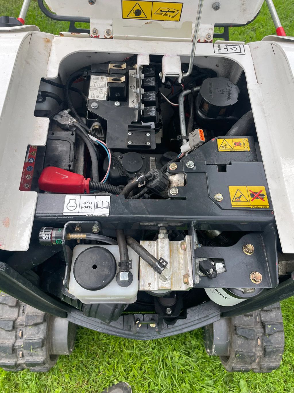 Bobcat E08 minigraafmachine 69 uur!
