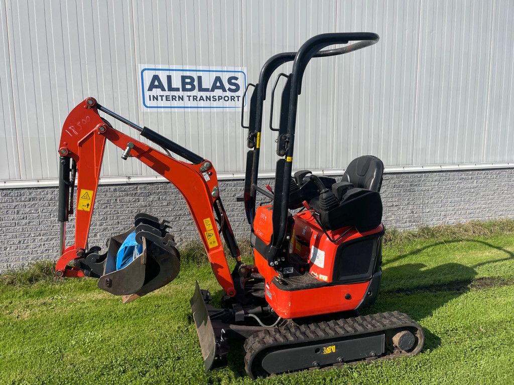Kubota U10 U10-5 minigraafmachine CW00 joysticks