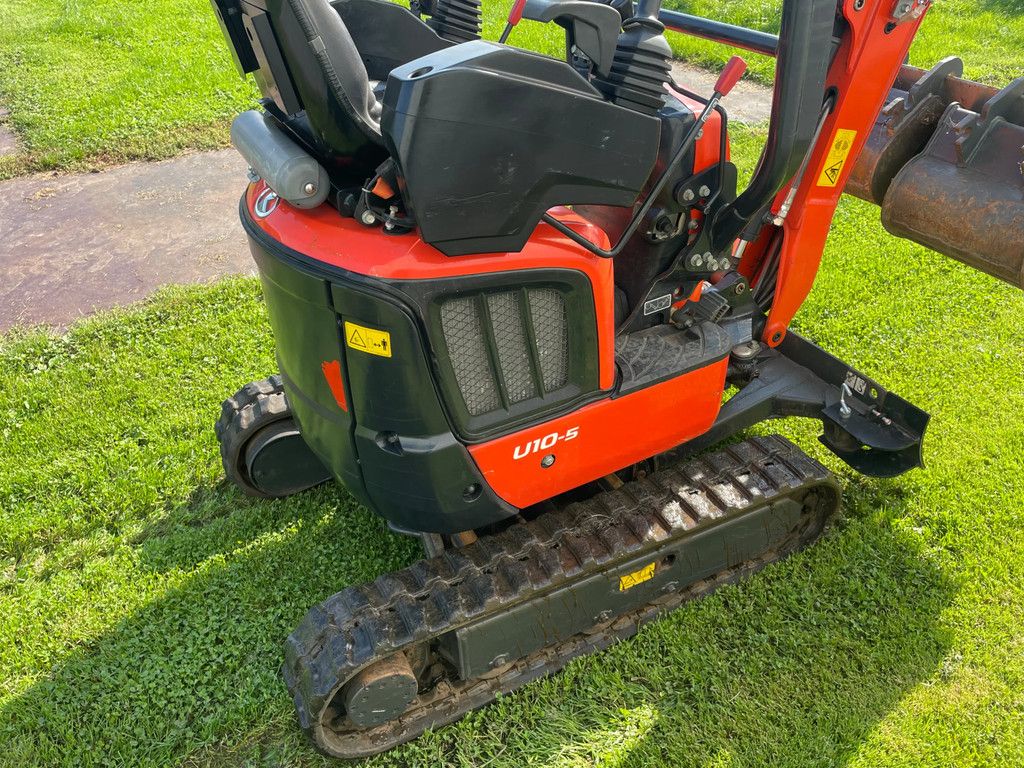 Kubota U10 U10-5 minigraafmachine CW00 joysticks