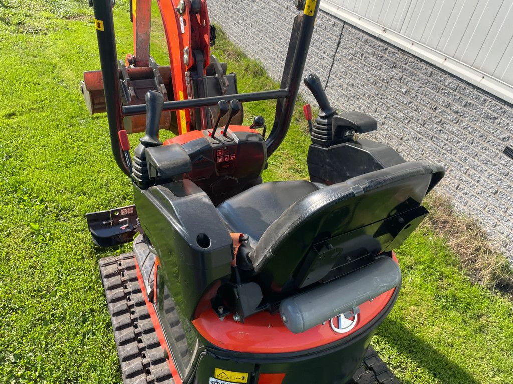 Kubota U10 U10-5 minigraafmachine CW00 joysticks