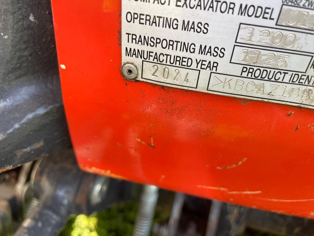 Kubota U10 U10-5 minigraafmachine CW00 joysticks