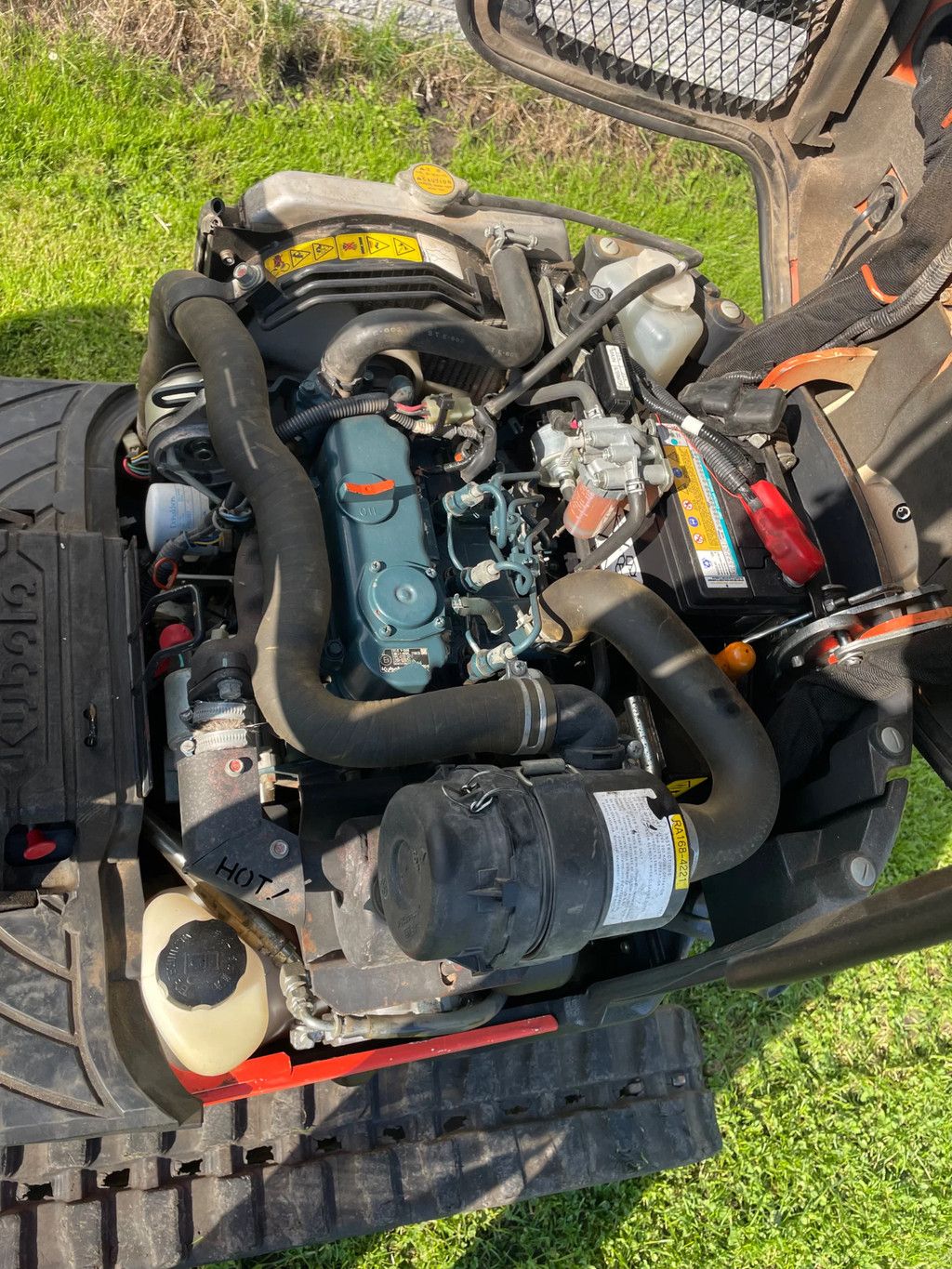 Kubota U10 U10-5 minigraafmachine CW00 joysticks