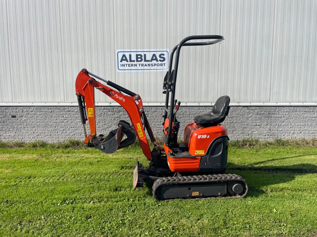Kubota U10-3 minigraafmachine 2020