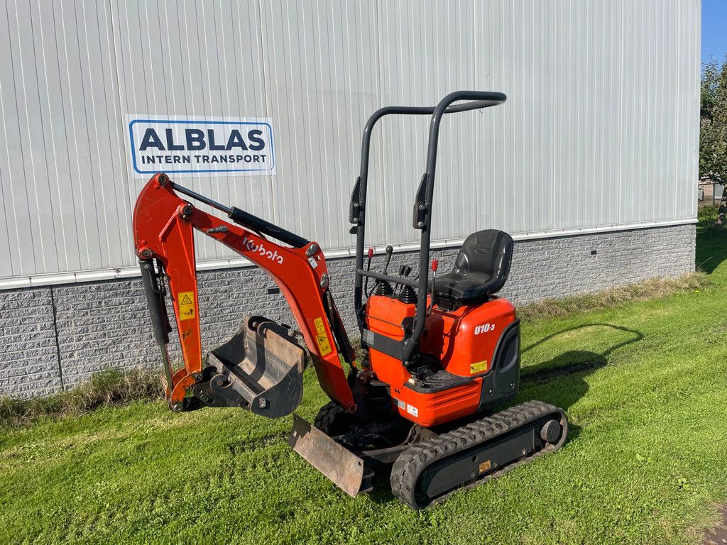 Kubota U10-3 minigraafmachine 2020