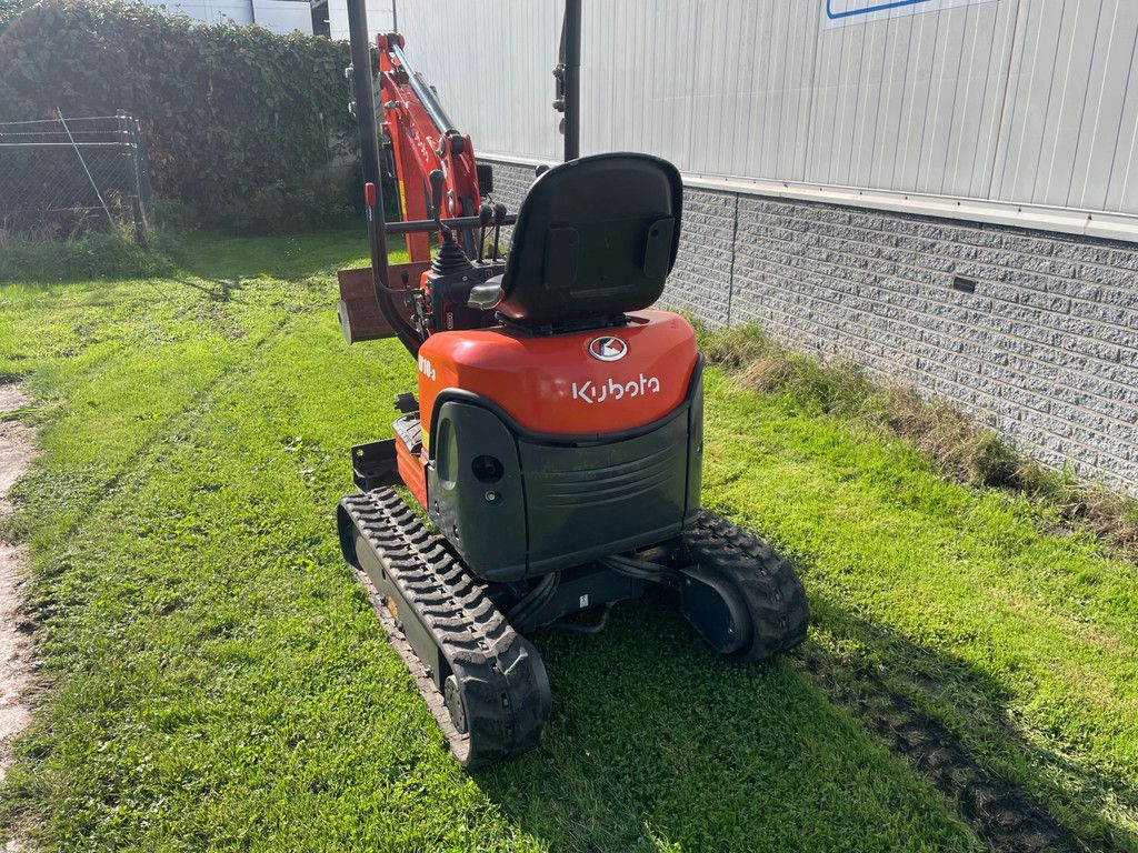 Kubota U10-3 minigraafmachine 2020