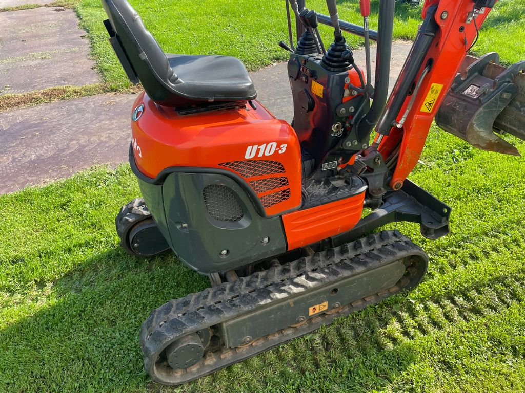 Kubota U10-3 minigraafmachine 2020