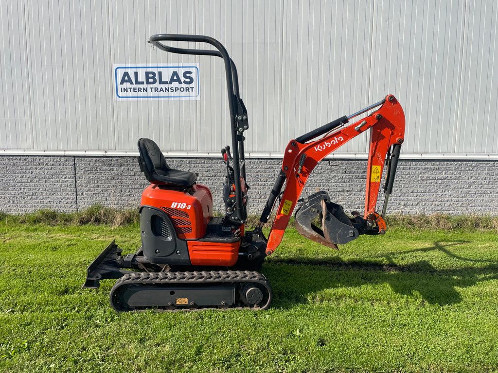 Kubota U10-3 minigraafmachine 2020
