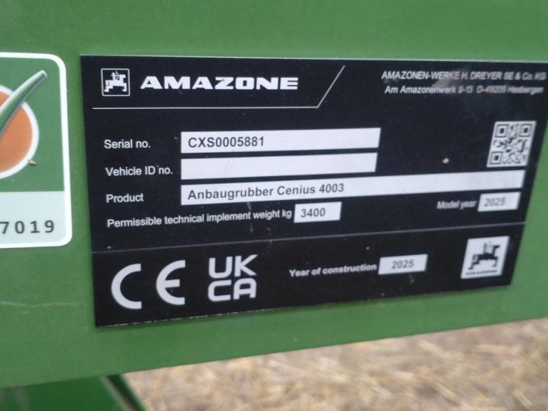 Amazone CENIUS 4003 DOBB. U