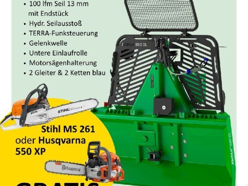 Krpan 850 Greenline Landforst Aktion