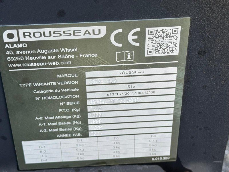 Rousseau ICARE 460
