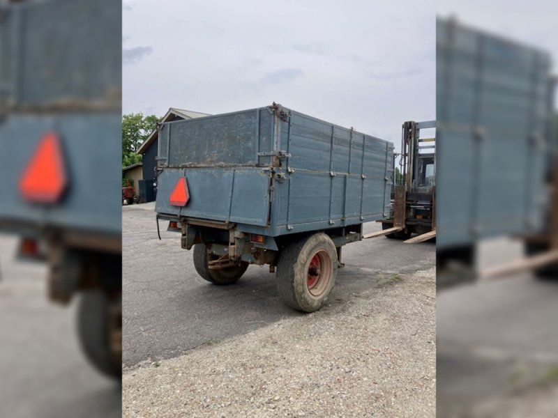 6 ton højtip Høj- og lavtipvogn