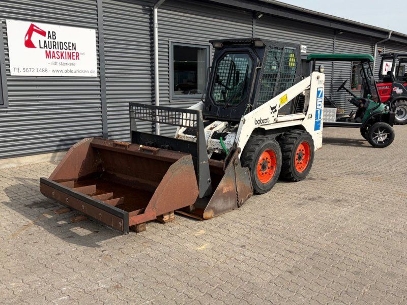 Bobcat 75-1 og robust 751 læsser til salg