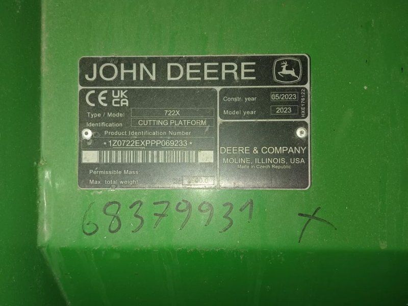 John Deere 722x
