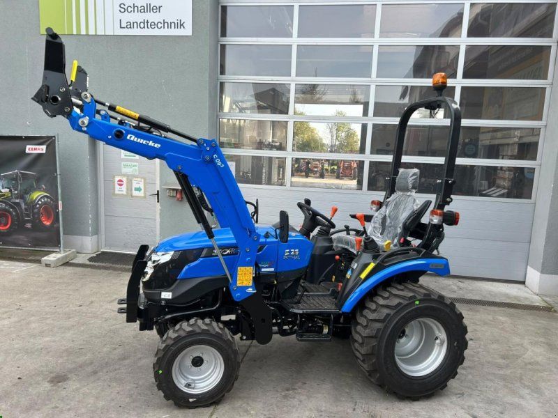 Solis 26 Schaltgetriebe + Frontlader Alö C09S,