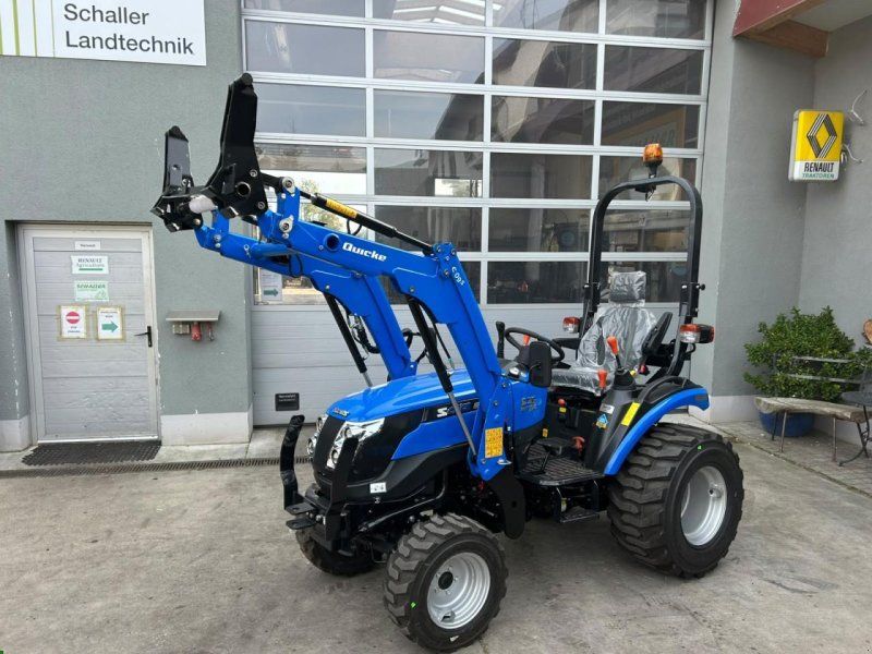 Solis 26 Schaltgetriebe + Frontlader Alö C09S,