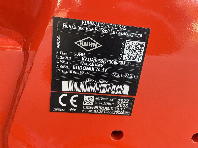 Kuhn Euromix 701V