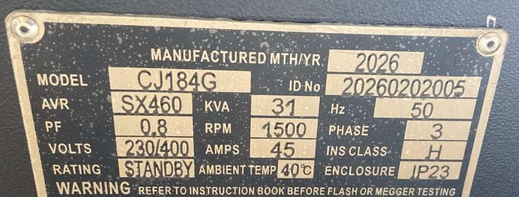 DPX CJ184G - 31 kVA Alternator - DPX-33902