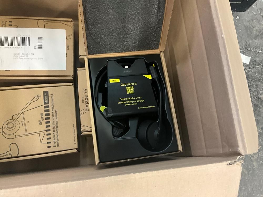 Jabra Engage 75 wireless headset (5x)