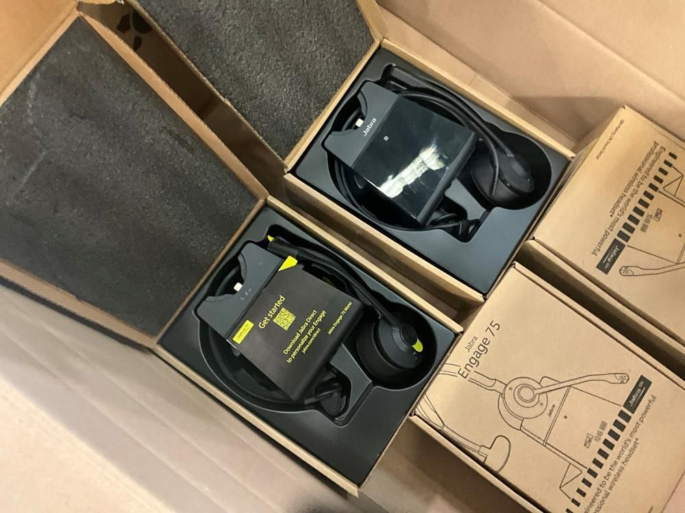 Jabra Engage 75 wireless headset (5x)