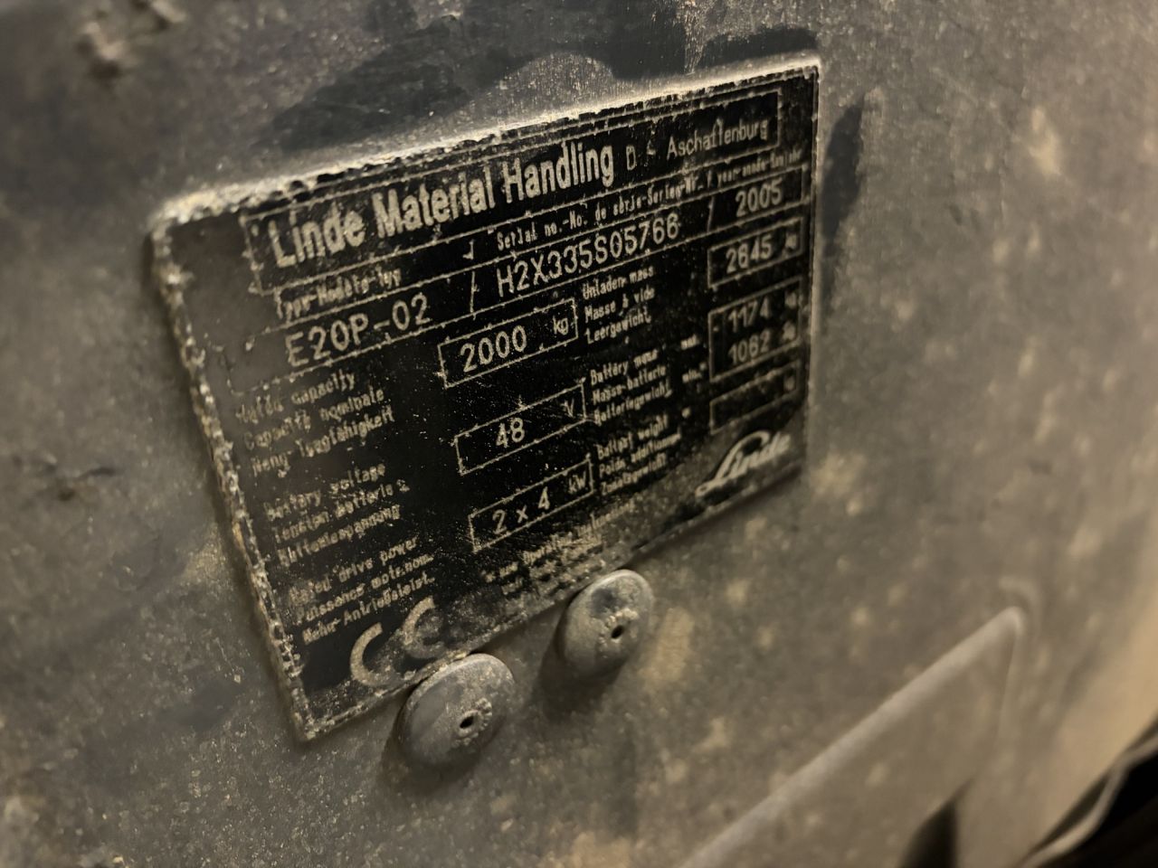 Linde E20P-02-335
