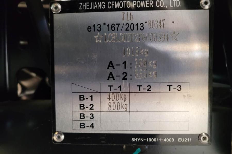 CFMoto UFORCE600 Valid Inspection, *Guarantee! Dutch Regi