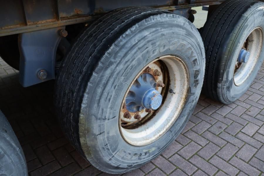 Groenewegen DRO-12-27 3 Axle Trailer, 32t Capacity, BPW Axles