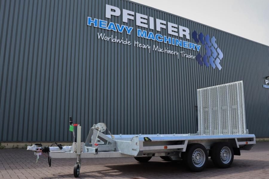 Hulco Terrax-2 3500kg 2 Axel Trailer, 2.770 kg Capacity,