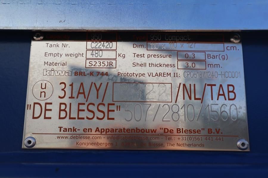 TAB 950 Compact 950 Liter Fuel Box