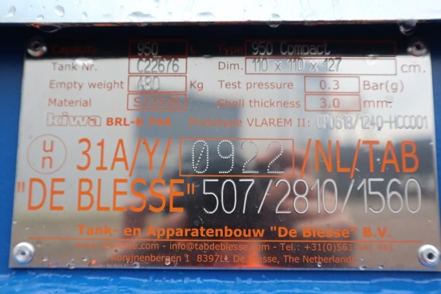 TAB 950 COMPACT New IBC-950 Compact fuel box for f