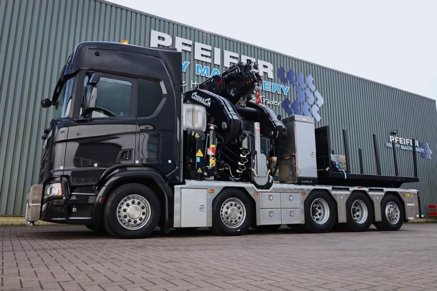 Scania R540 B10x4 With CORMACH 150tm Crane Valid inspecti
