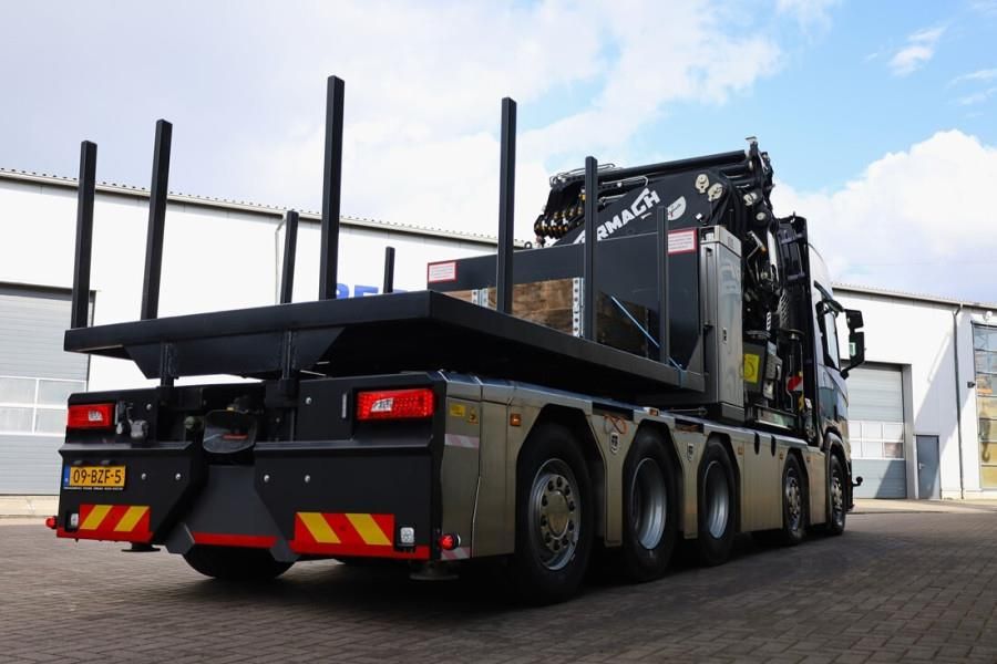 Scania R540 B10x4 With CORMACH 150tm Crane Valid inspecti
