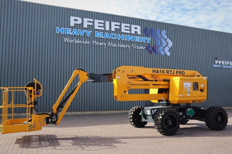 Haulotte HA16RTJ Pro Valid inspection, Diesel, 4x4x4 Drive,