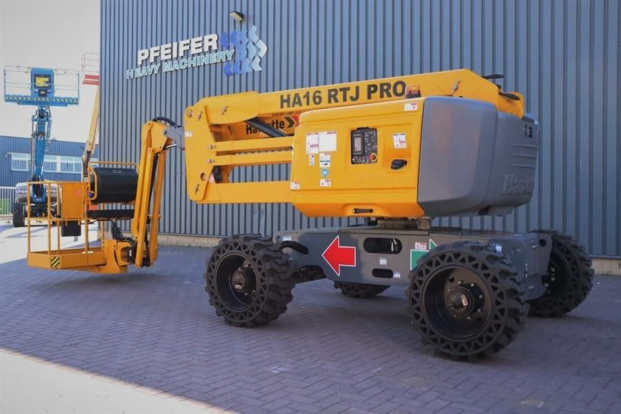 Haulotte HA16RTJ Pro Valid inspection, Diesel, 4x4x4 Drive,