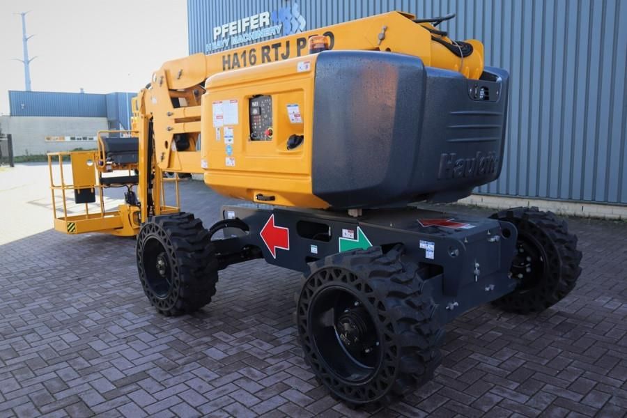 Haulotte HA16RTJ Pro Valid Inspection, Diesel, 4x4 Drive, 1