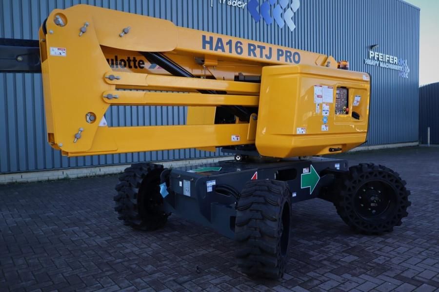 Haulotte HA16RTJ Pro Valid Inspection, Diesel, 4x4 Drive, 1