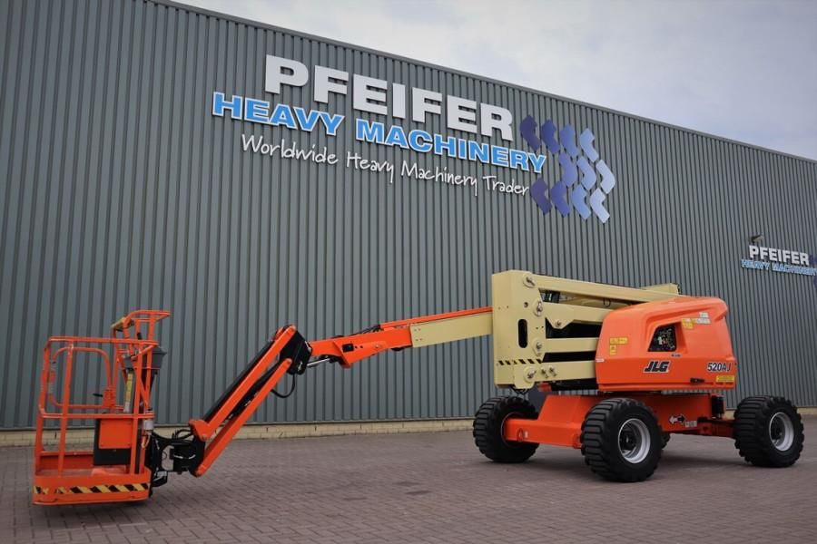 JLG 520AJ Valid inspection, Diesel, 4x4 Drive, 18 m Wo