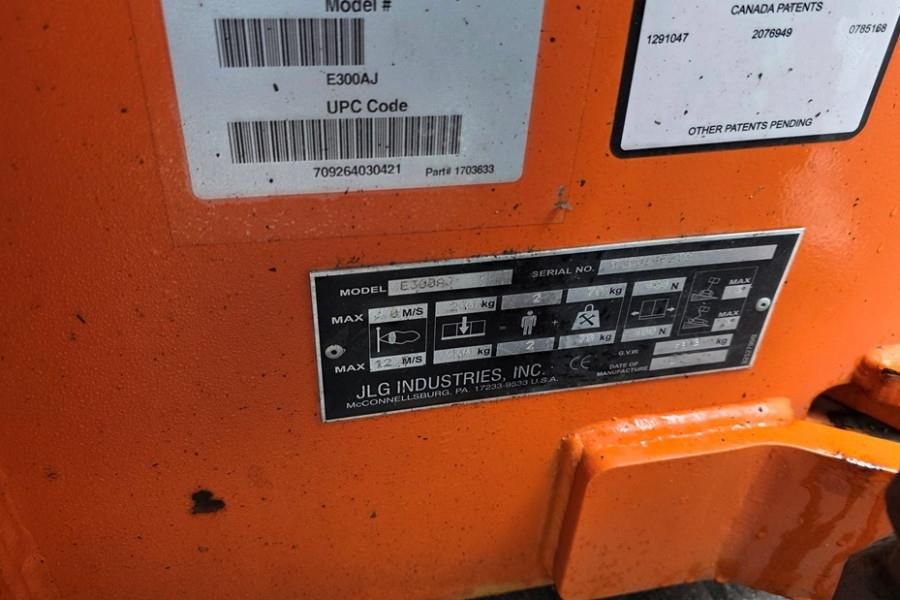 JLG E300AJ As-Is, Electric, 11m Working Height, 6.77m,