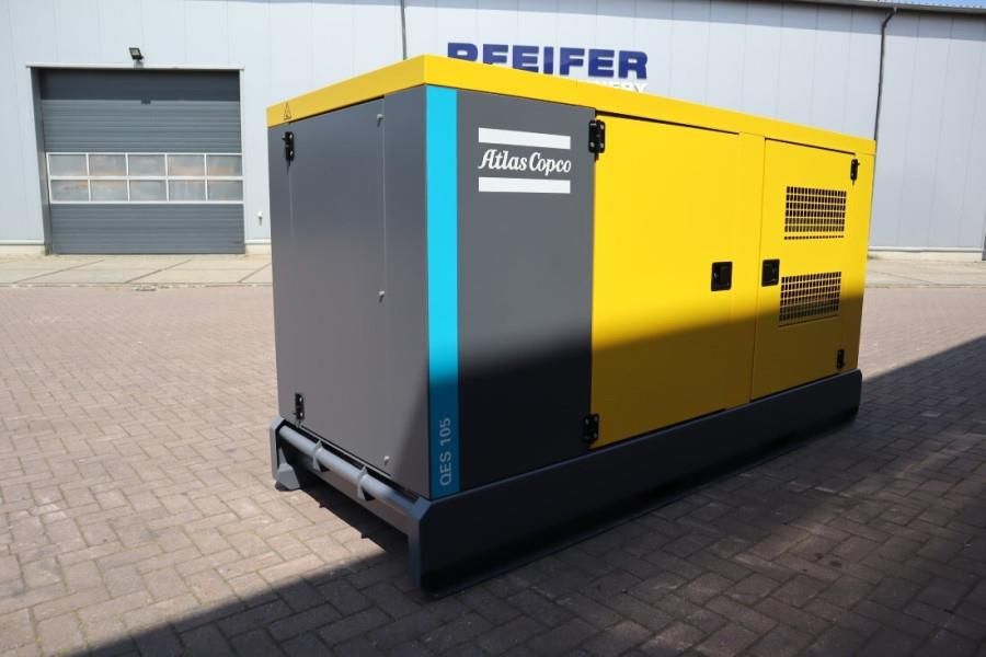 Atlas Copco QES 105 JD ST3 Valid inspection, Diesel, 105 kVA