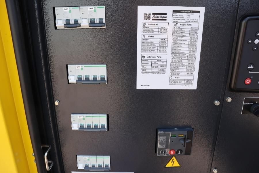 Atlas Copco QES 105 JD ST3 Valid inspection, Diesel, 105 kVA