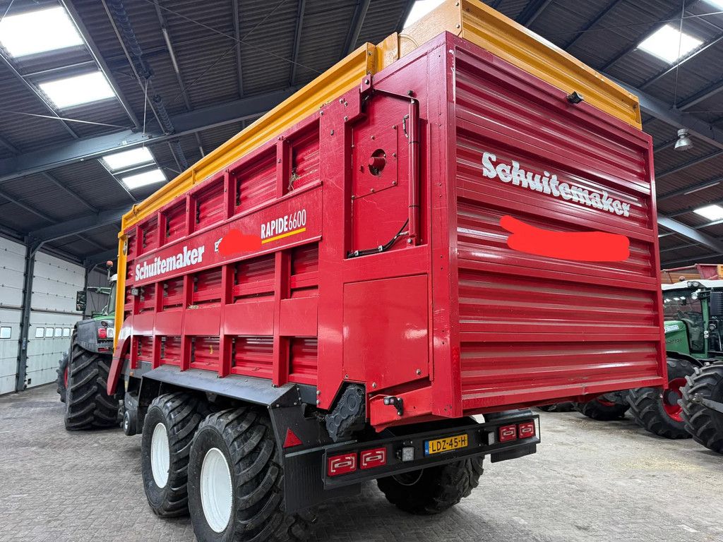 Schuitemaker RAPIDE 6600 2x!! Rapide 6600 W opraapwagen rotor invoer walsen Ladewagen silbgewagen