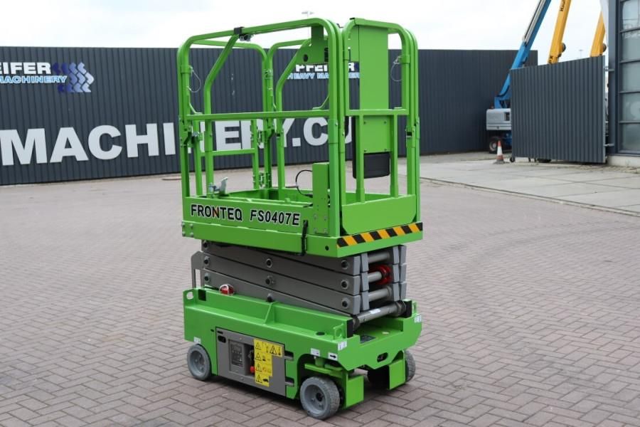 Fronteq FS0407E New, CE Declaration, 6m Working Height, 23