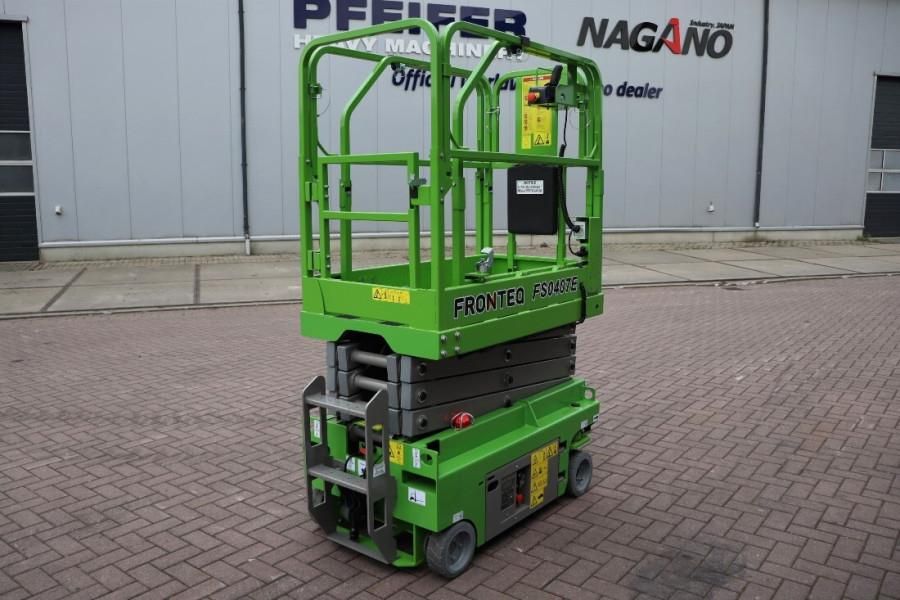 Fronteq FS0407E New, CE Declaration, 6m Working Height, 23