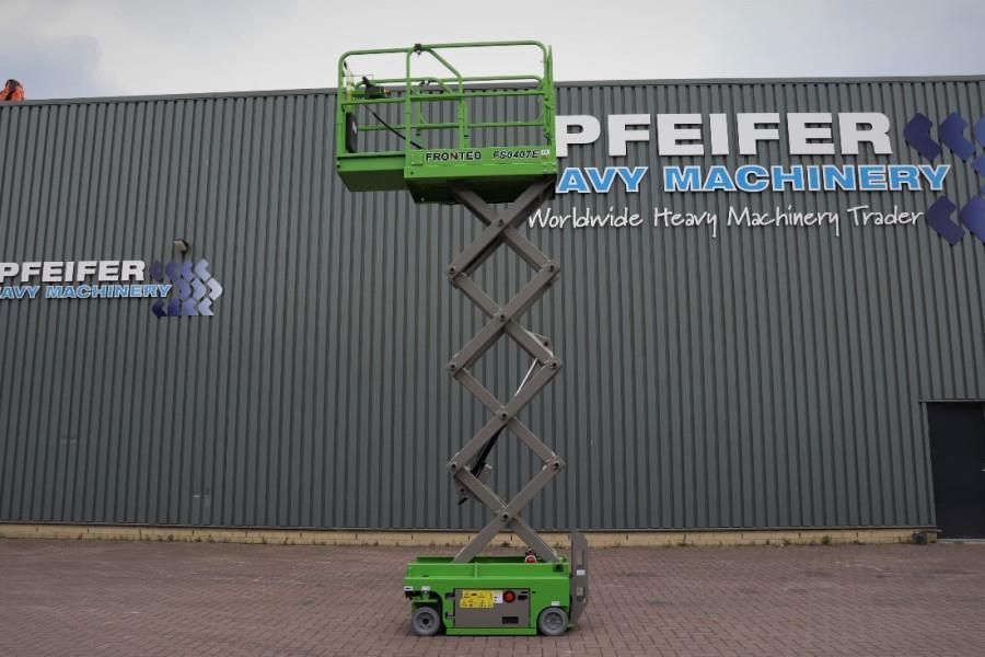 Fronteq FS0407E New, CE Declaration, 6m Working Height, 23