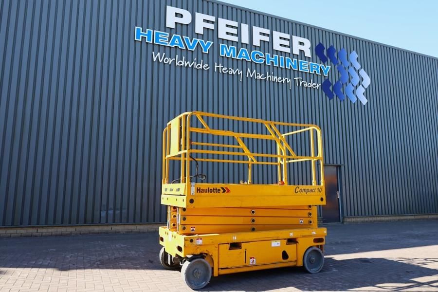 Haulotte Compact 10 Electric, 10m Working Height, 450kg Cap