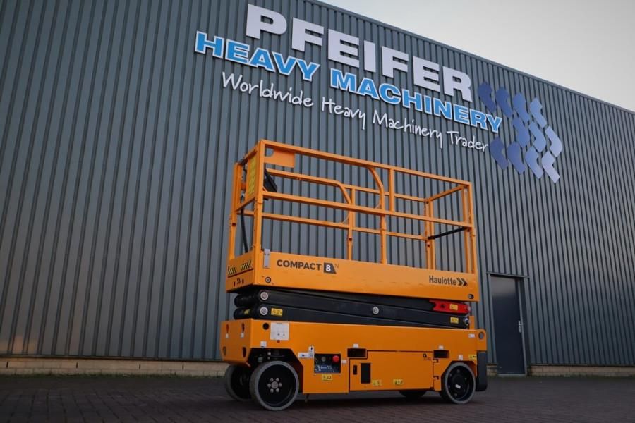 Haulotte Compact 8N Valid inspection, 8m Working Height, 35