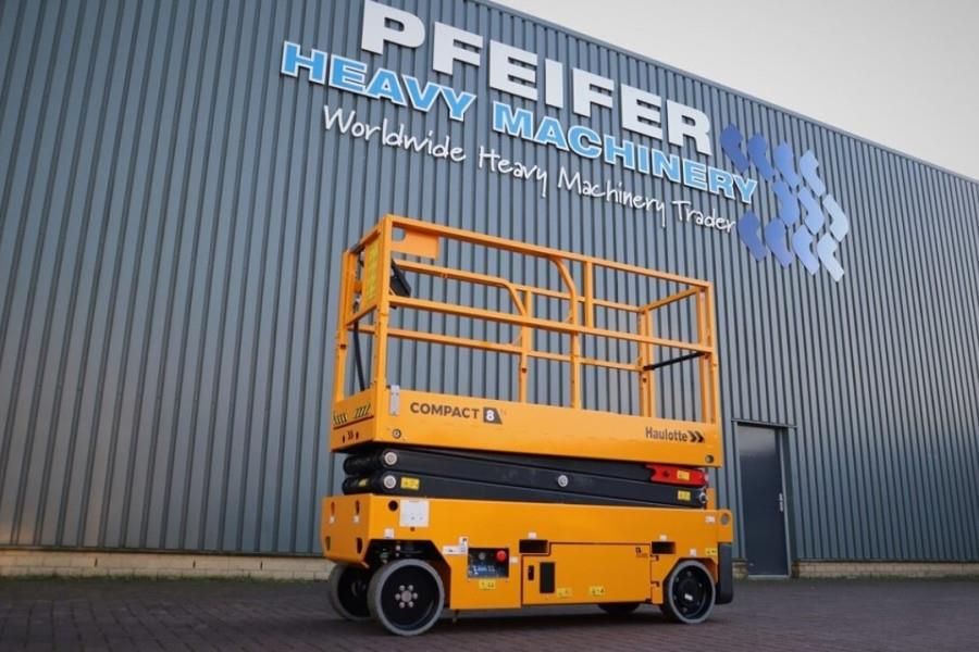 Haulotte Compact 8N Valid inspection, 8m Working Height, 35