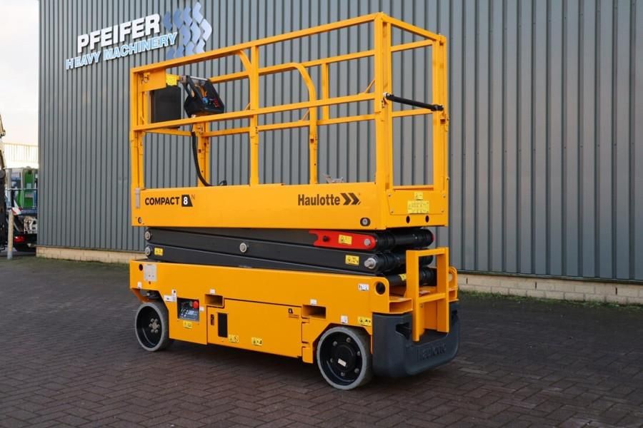 Haulotte Compact 8N Valid inspection, 8m Working Height, 35