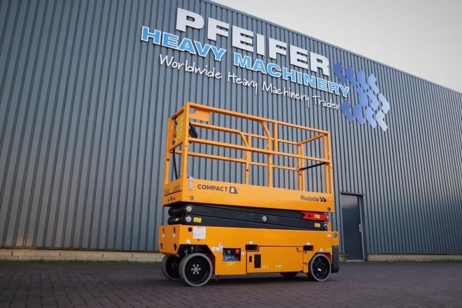 Haulotte Compact 8N Valid inspection, 8m Working Height, 35