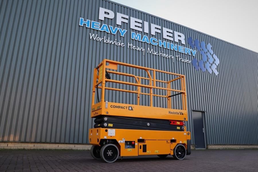 Haulotte Compact 8N Valid inspection, 8m Working Height, 35